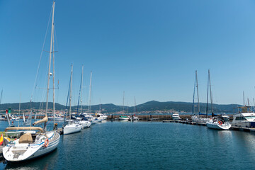 Obraz premium PUERTO DEPORTIVO DE VIGO 2022