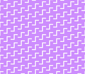 Seamless pattern of steps lines, vector quality, on magenta, modern minimalist flat style, bold, punchy forms that demand attention, ideal geometry