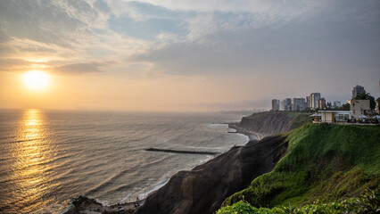The mountain view is mesmerizing. The water elements such as lakes, waterfalls, or rivers highlight how the mountains have been shaped. 
The color change between autumn and spring is breathtaking!