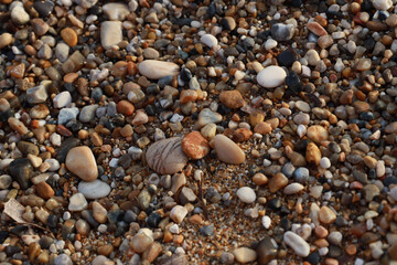 pebbles on the beach