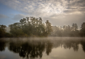 Nebelstimmung am Morgen