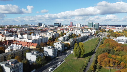 Fototapeta na wymiar Widok miasta, Poznań, Polska