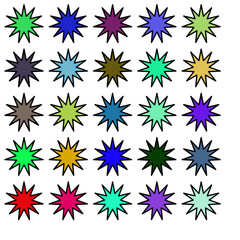 seamless star pattern