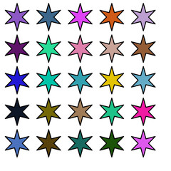 seamless star pattern