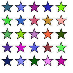 Obraz premium seamless star pattern