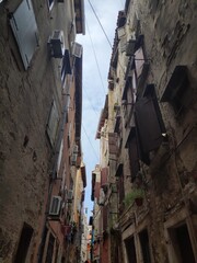 Top of the buildings in Croatia Europe