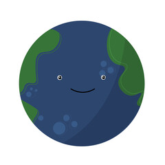 planet with a smile