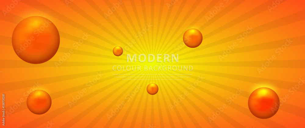 Poster abstract creative concept vector modern color gradient background