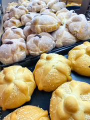 Traditional bread of dead 