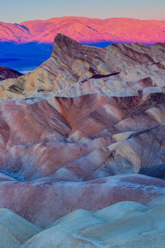 Zabriskie Point Sunrise - Death Valley National Park