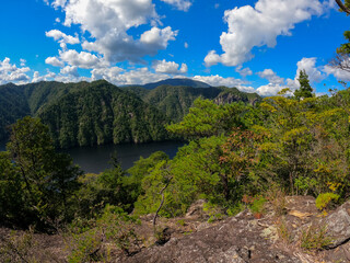 Lake Horai from a mountain
