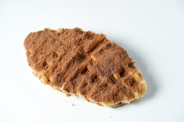 Pastry is baked food made with a dough of flour, water and shortening (solid fats, including butter or lard) that may be savoury or sweetened.