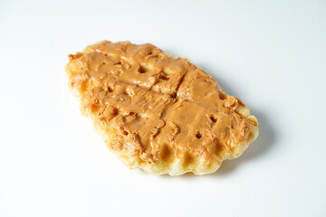 Pastry is baked food made with a dough of flour, water and shortening (solid fats, including butter or lard) that may be savoury or sweetened.