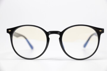 Fototapeta premium glasses on white background