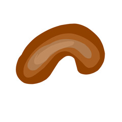 Naklejka premium tree trunk cut