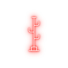 hanger neon icon