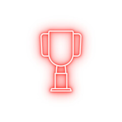 cup neon icon