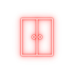 cupboard neon icon