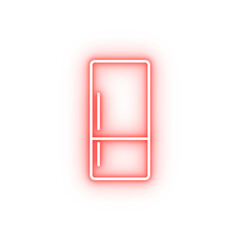 fridge neon icon
