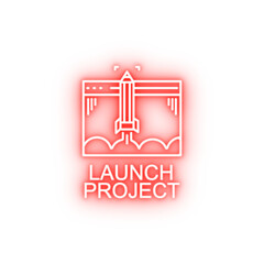 launch project neon icon