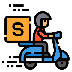 small filled outline icon