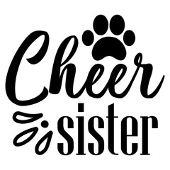 Cheer sister 3, Sports SVG Bundle, Sports T-Shirt Bundle, Sports SVG, SVG