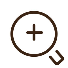 search studio zoom outline icon