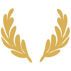 Gold Leaves Coat of Arms