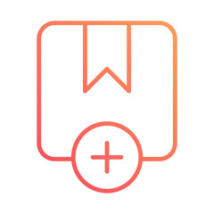 Fototapeta premium Add New Package Icon