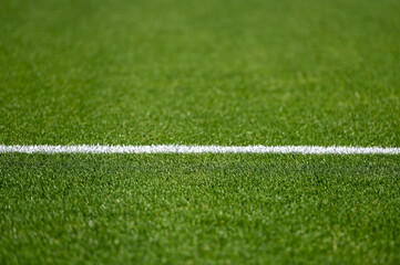 Soccer field grass 96% natural and only 4% synthetic.