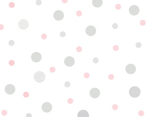 ランダムな水玉模様　背景