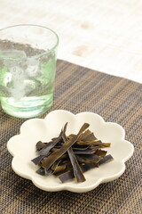 おつまみ昆布　おしゃぶり昆布　縦