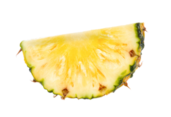 pineapple font view isolated on transparent png