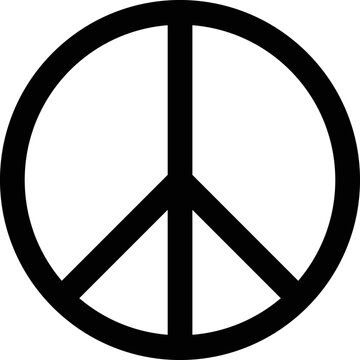 Peace and Hippie symbol