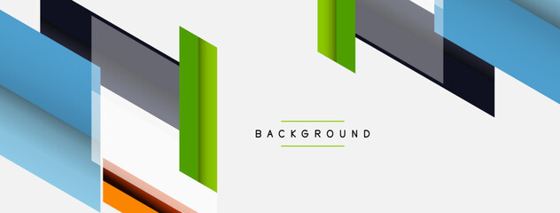 Background. Geometric diagonal square shapes and lines abstract composition. Vector illustration for wallpaper banner background or landing page