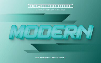 The modern text effect is stunning, 3d style editable