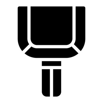 Dustpan Glyph Icon