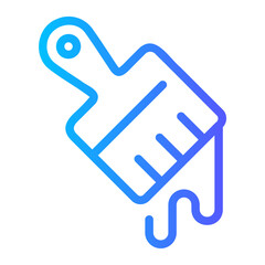 paintbrush gradient icon