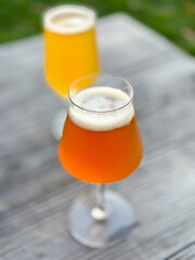 Beer glasses 
