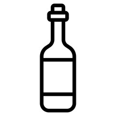 bottle outline icon