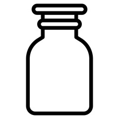 bottle outline icon