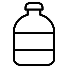 bottle outline icon