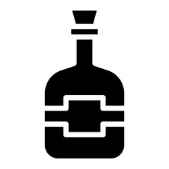 bottle glyph icon