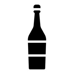 bottle glyph icon