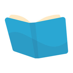 blue text book library