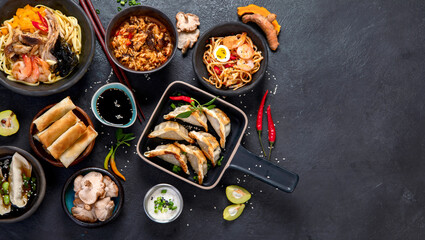 Traditional Asian food