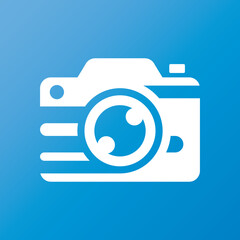 Camera icon vector logo design