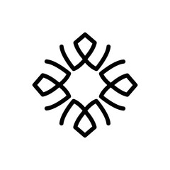 W logo design. Abstract W logo design