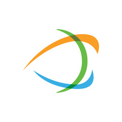 Fototapeta na wymiar Modern eye logo design. Abstract eye logo design