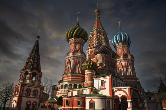 St Basil Cathedral  moscow russia